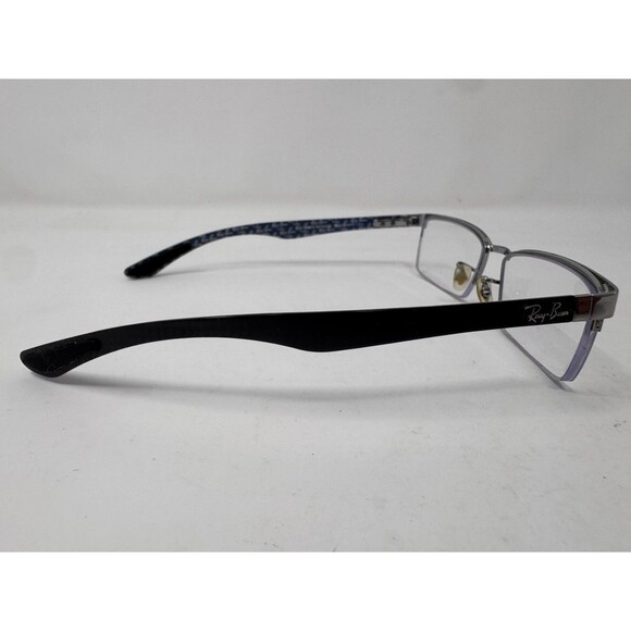 Ray-Ban RB8412 2502 Eyeglass Frames Only 54-17-145 Blue Logo Print main image 8